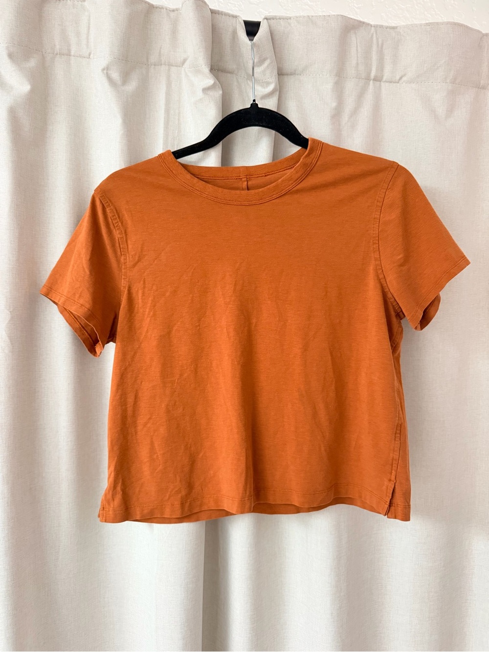 Lululemon Crewneck Top in Rust